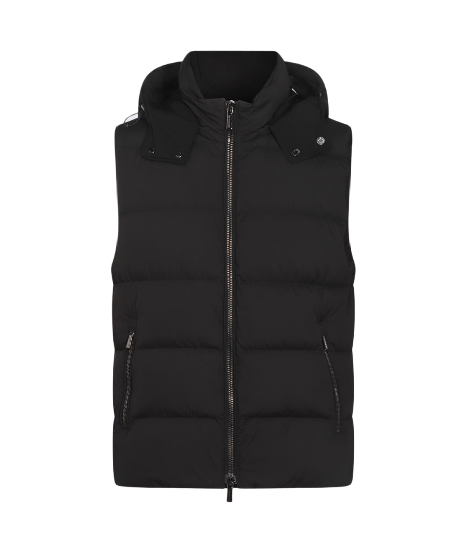 ダウンジャケット・コート MOORER FW25 Moorer Coats Black (MODGI100047 KNU0001) Moorer Mougi Quilted Down Jacket | Black | FARFETCH