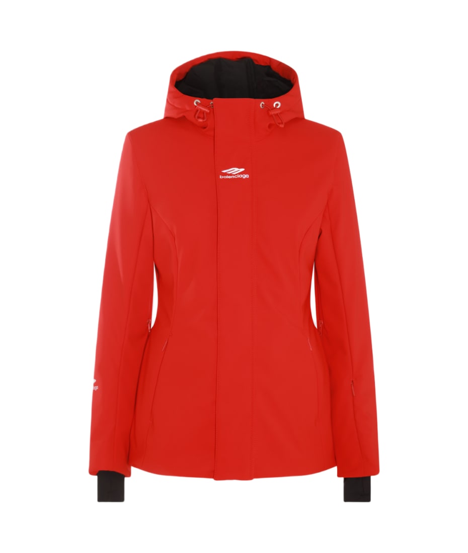 Balenciaga jacket womens red deals