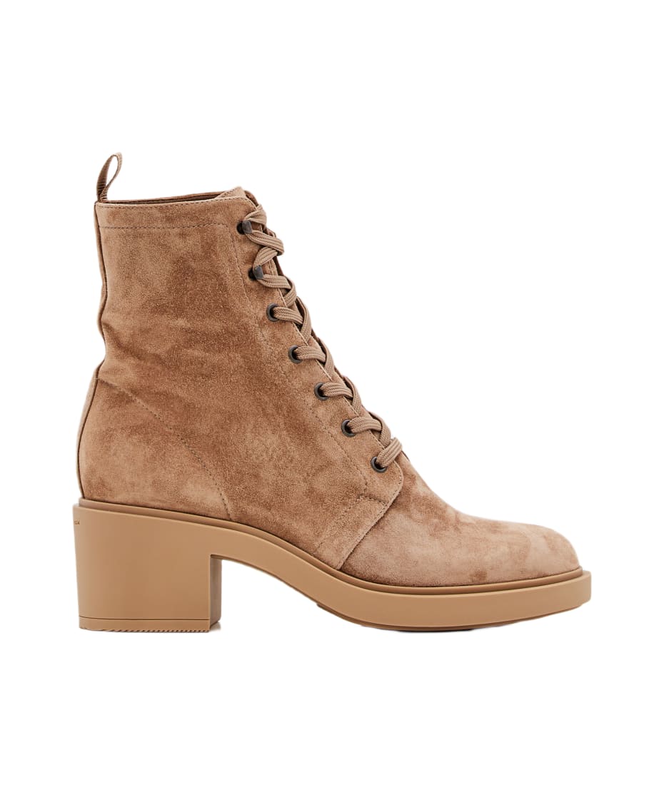 Gianvito Rossi Foster Lace up Suede Boots italist ALWAYS LIKE A SALE