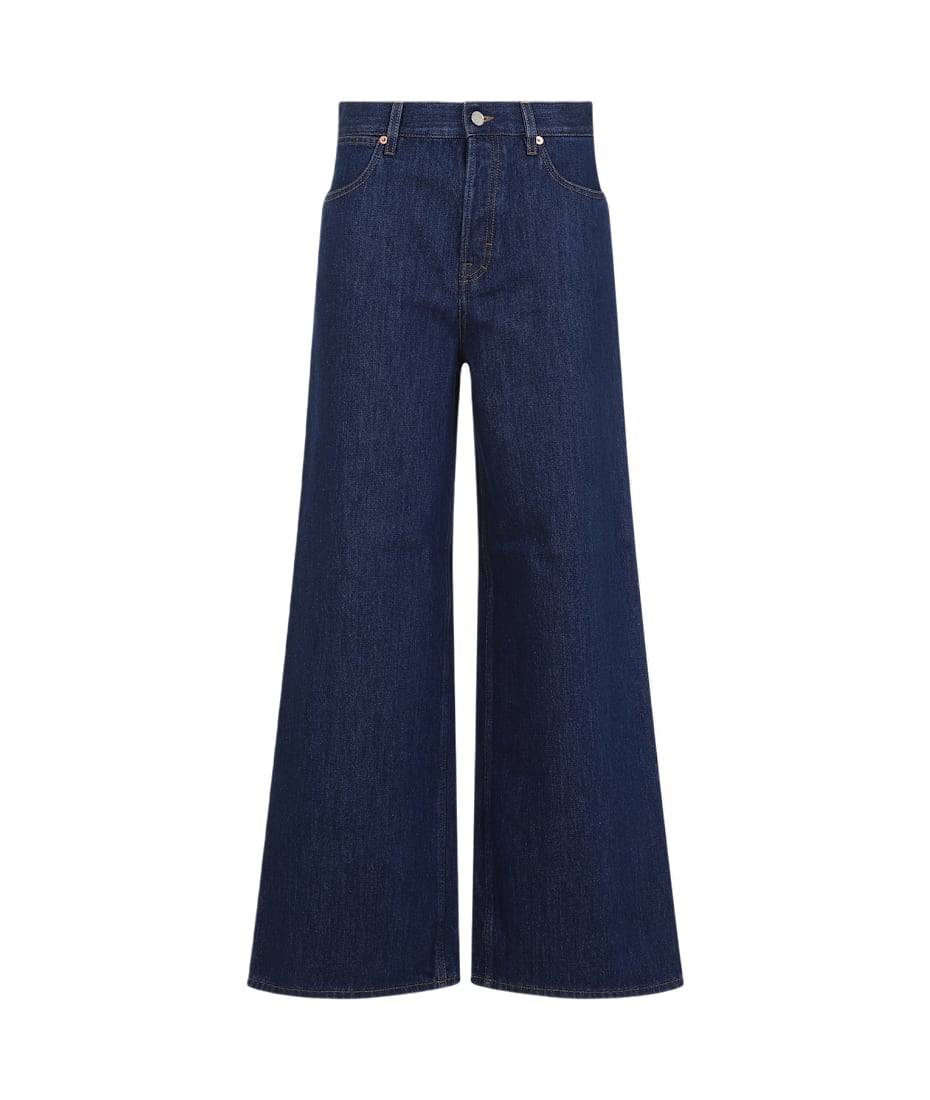 Wide Leg Denim Jeans