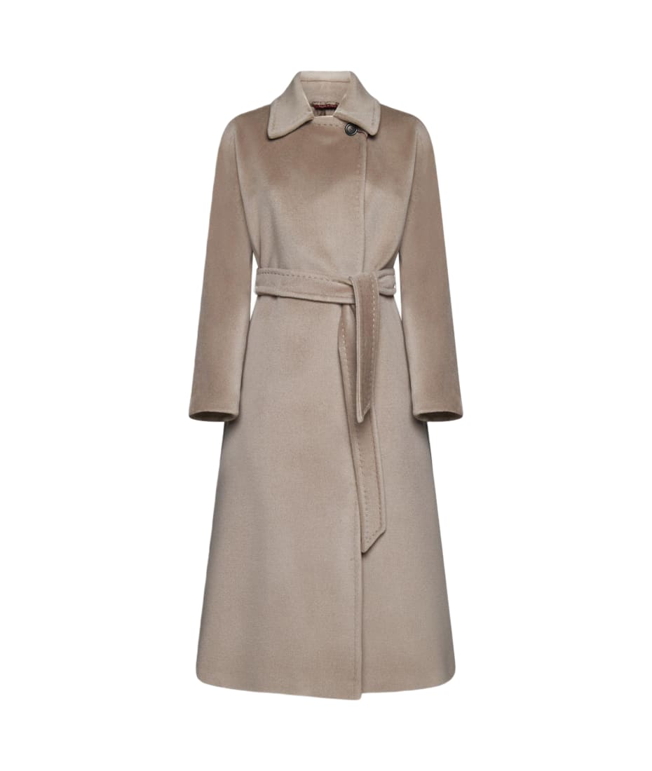 Cielo Belted Wool Coat