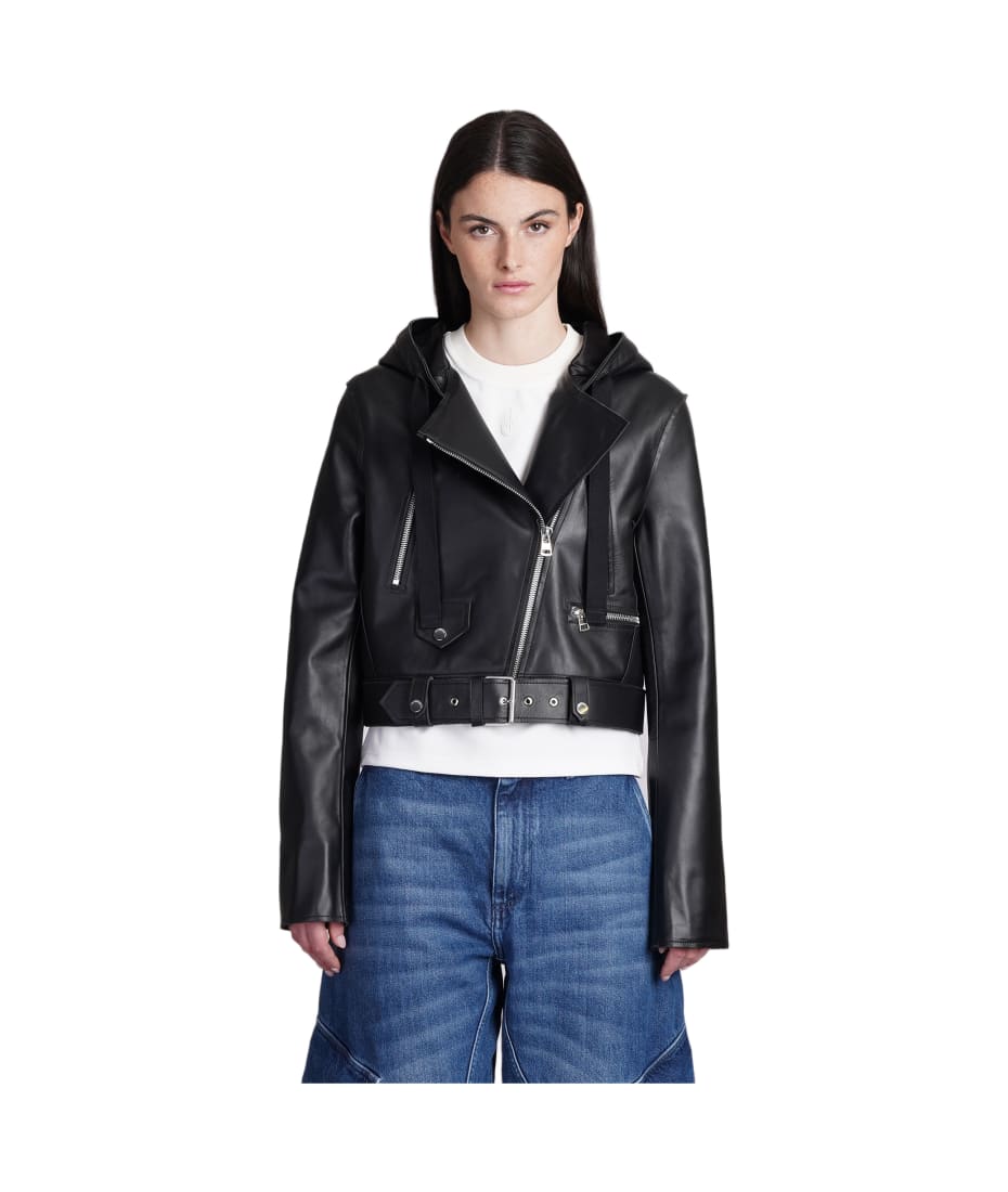 Jw anderson leather jacket discount