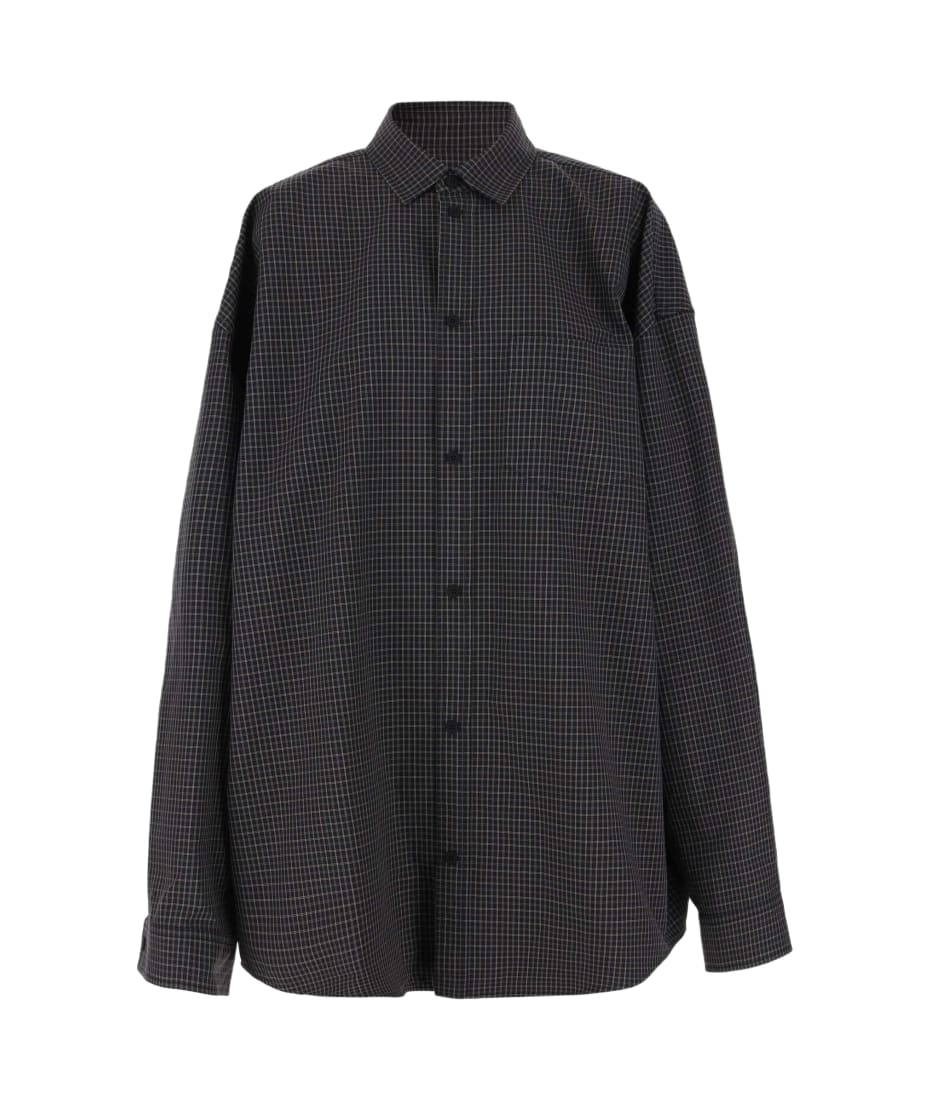 Tシャツ・カットソー BALENCIAGA FW24 Checkered overshirt (794462TQM13 1269) Balenciaga Checkered Overshirt | italist