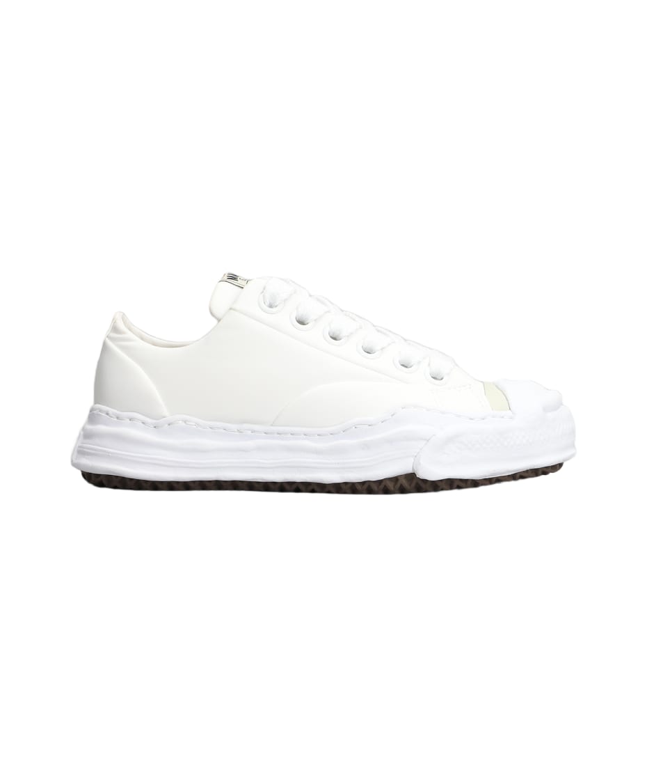 Mihara Yasuhiro Hank Sneakers In White Nylon | italist