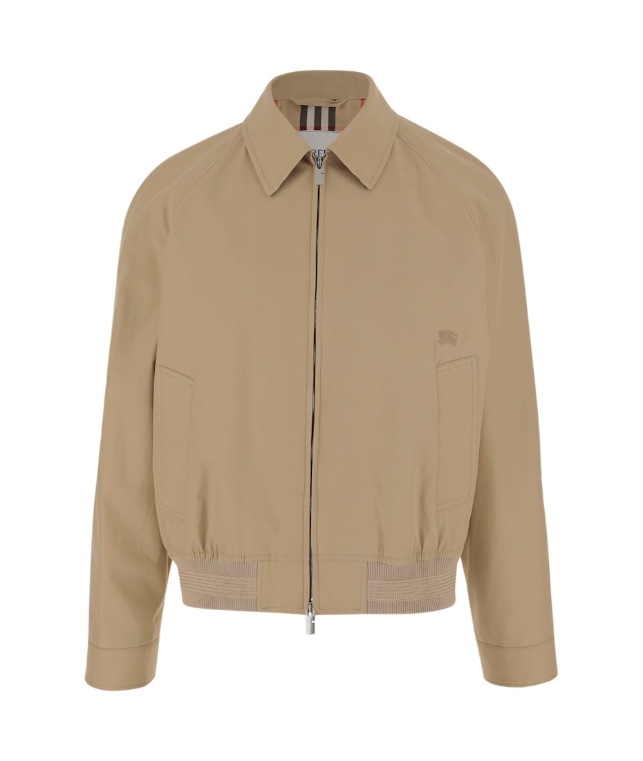 アウターその他 BURBERRY Gabardine jacket Beige Burberry Cotton Gabardine Harrington Chester Jacket
