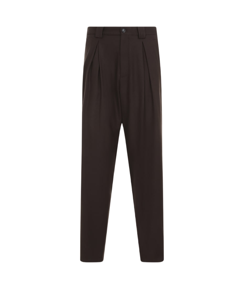 Giorgio Armani Virgin Wool Trousers | italist Giorgio Armani Virgin Wool Trousers | italist