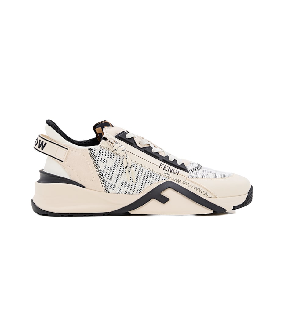 FENDI flow ロゴ スニーカー ベージュ SS25 新作 ★ Fendi Sneakers Flow Ff | italist