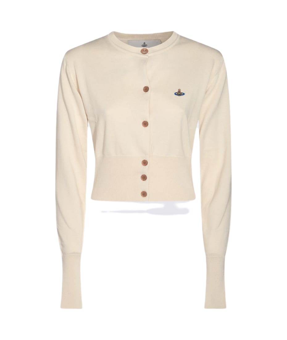 Vivienne Westwood Cream Cotton Knitwear | italist