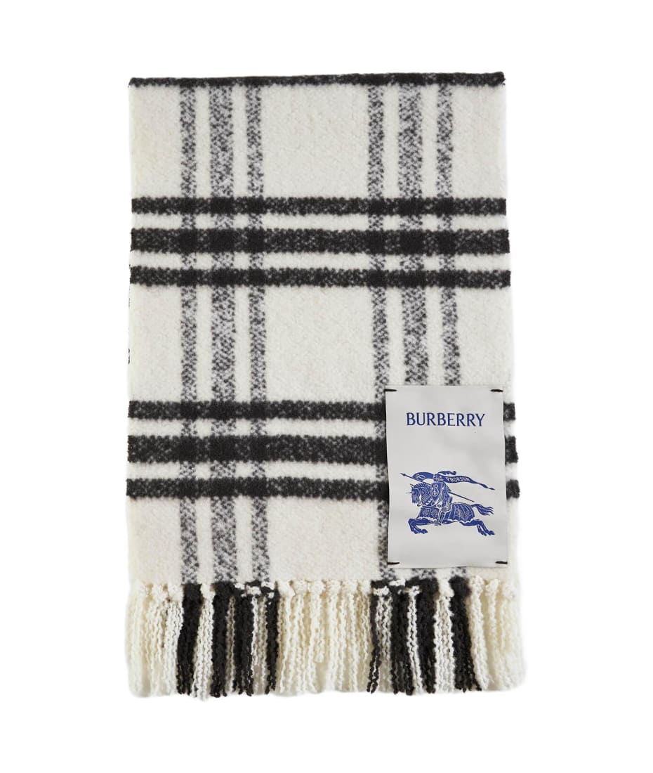 Burberry Check Wool Scarf italist