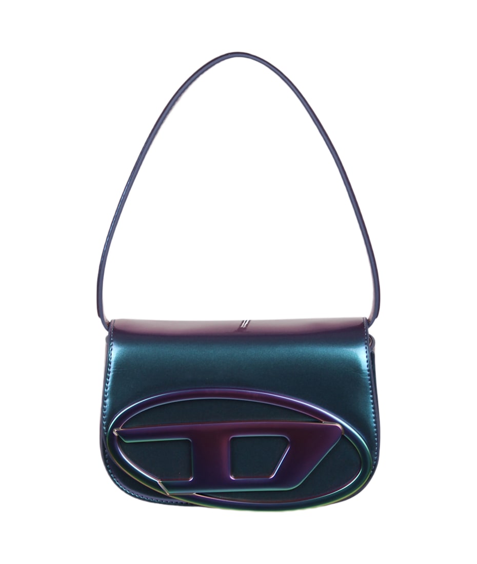 DIESEL ☆1DR-Iconic shoulder bag with iridescent effect Women's 1DR-Iconic shoulder bag with iridescent effect