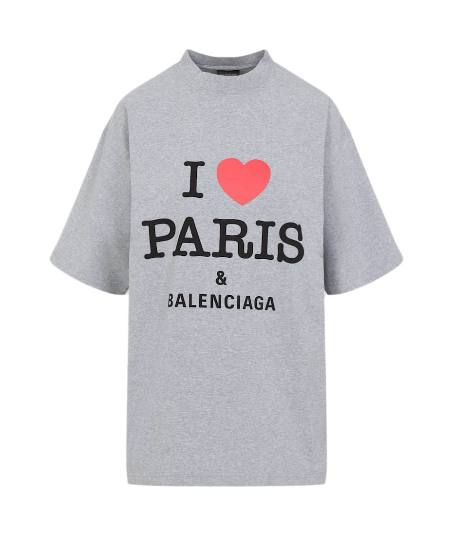 Tシャツ・カットソー BALENCIAGA SS25 MEDIUM FI TSHIRT (764235TSVI4 1300) Balenciaga Logo T-shirt Medium Fit | Saks Fifth Avenue