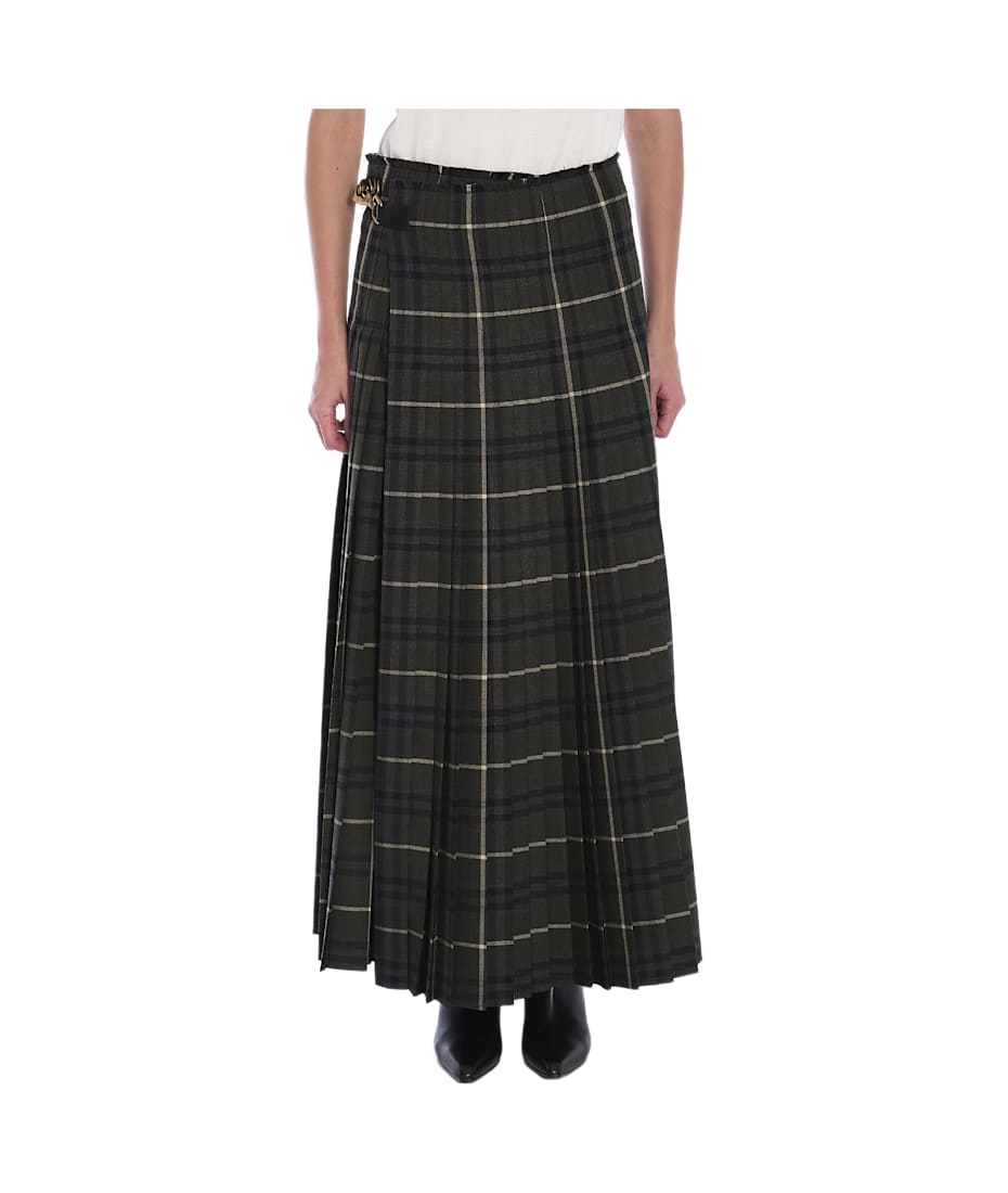 BURBERRY｜SKIRTS (Check wool kilt (8083016)) Burberry Check Kilt Skirt | italist