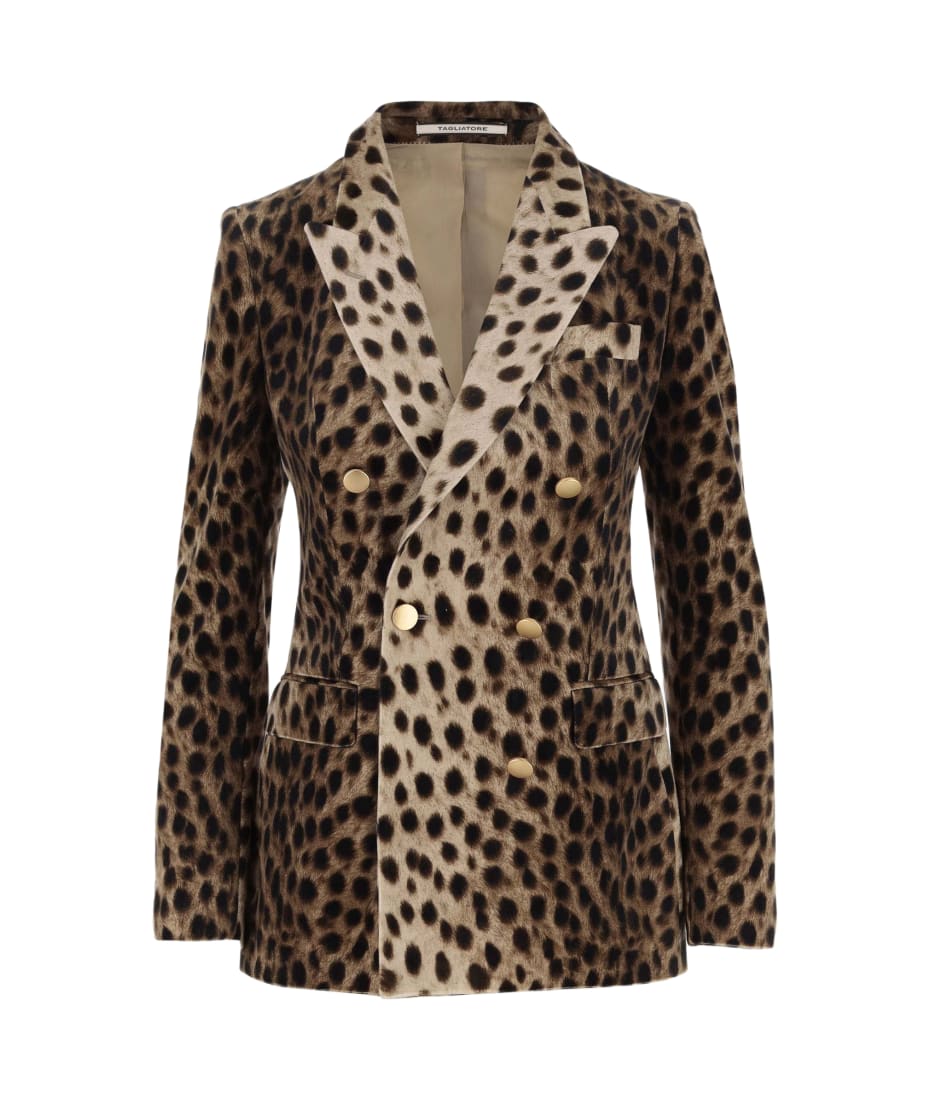 ジャケット Tagliatore PARIGI DOUBLE BREASTED JACKET Double breasted jacket ''J-Parigi'' in beige fabric – GIO