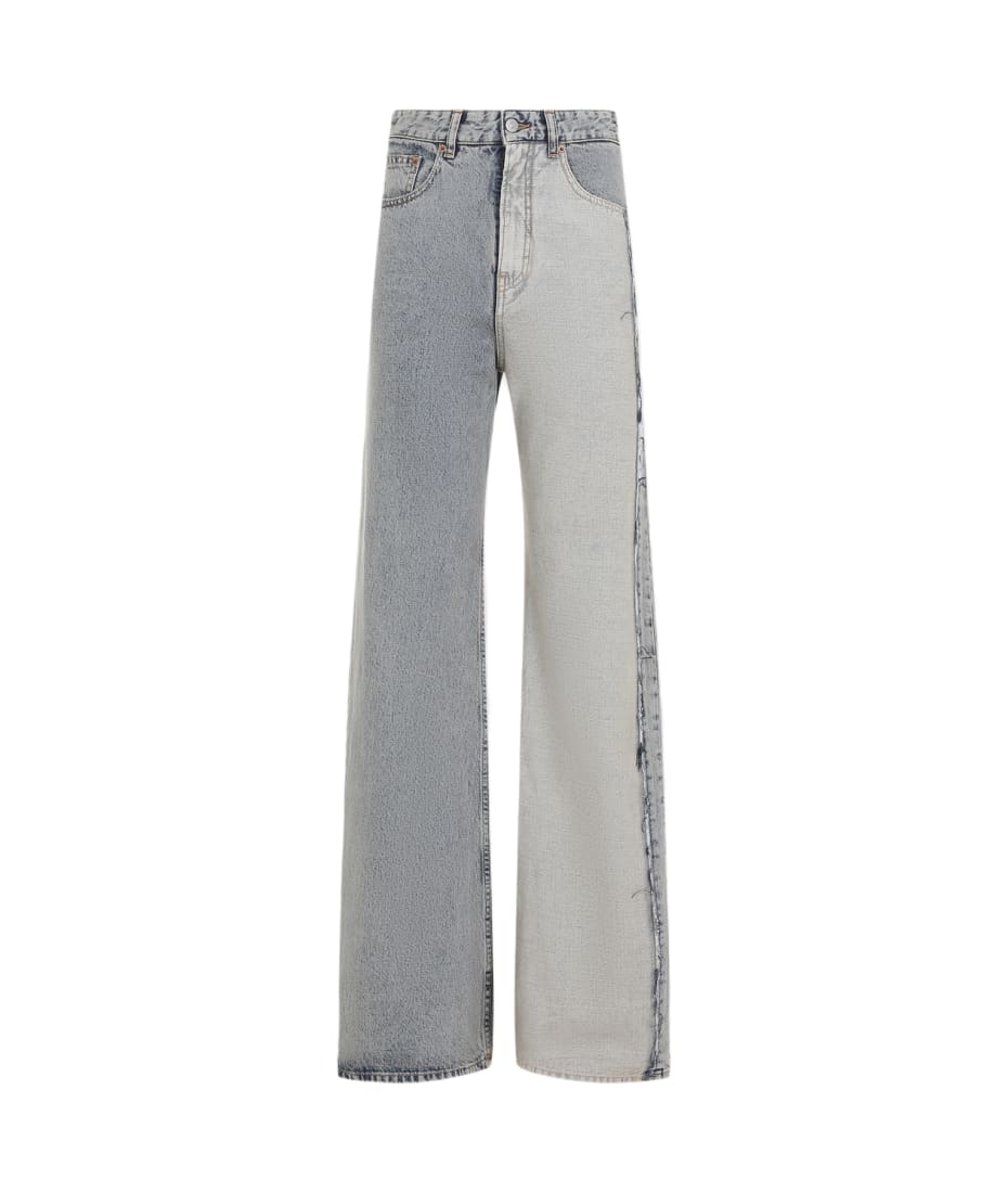デニム・ジーパン MM6 BIANCHETTO-TREATED DENIM JEANS Maison Margiela Bianchetto Hand Painted Jeans/30/14 | eBay