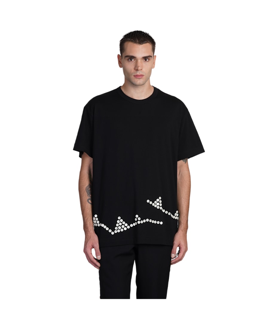 Tシャツ・カットソー COMME DES GARCONS Men T Shirts HAXT114051 Black Comme des Garçons Homme T-Shirt | Black | SVD USA