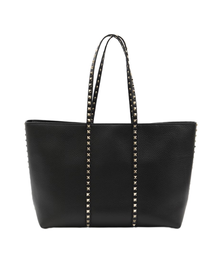 【関税&送料込】Valentino Garavani Borsa Tote Rockstud Picco VALENTINO GARAVANI Valentino Garavani Rockstud textured