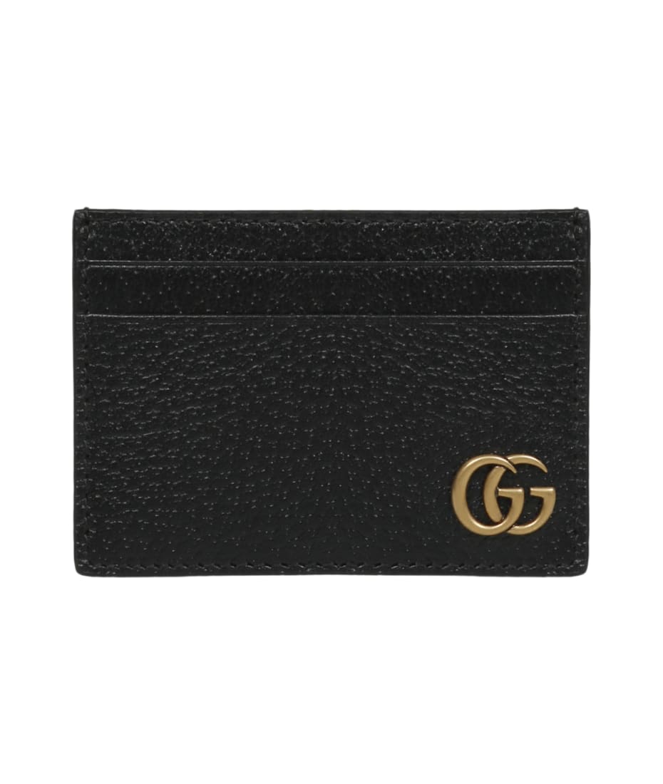 Gucci Leather Money Clip Wallet - Black Wallets, Accessories - GUC223573