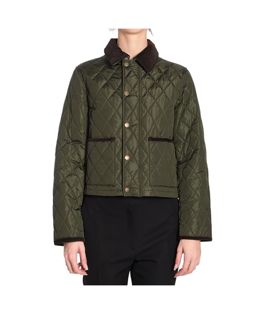 ジャケット Burberry Cropped Quilted Jacket Burberry Cropped Quilted Jacket – Ellie Belle