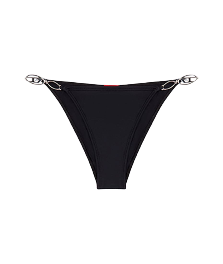 【送料&関税込】Bfpn-irina Bikini Briefs Diesel BFPN-IRINA-O Metallic bikini briefs with logo plaques