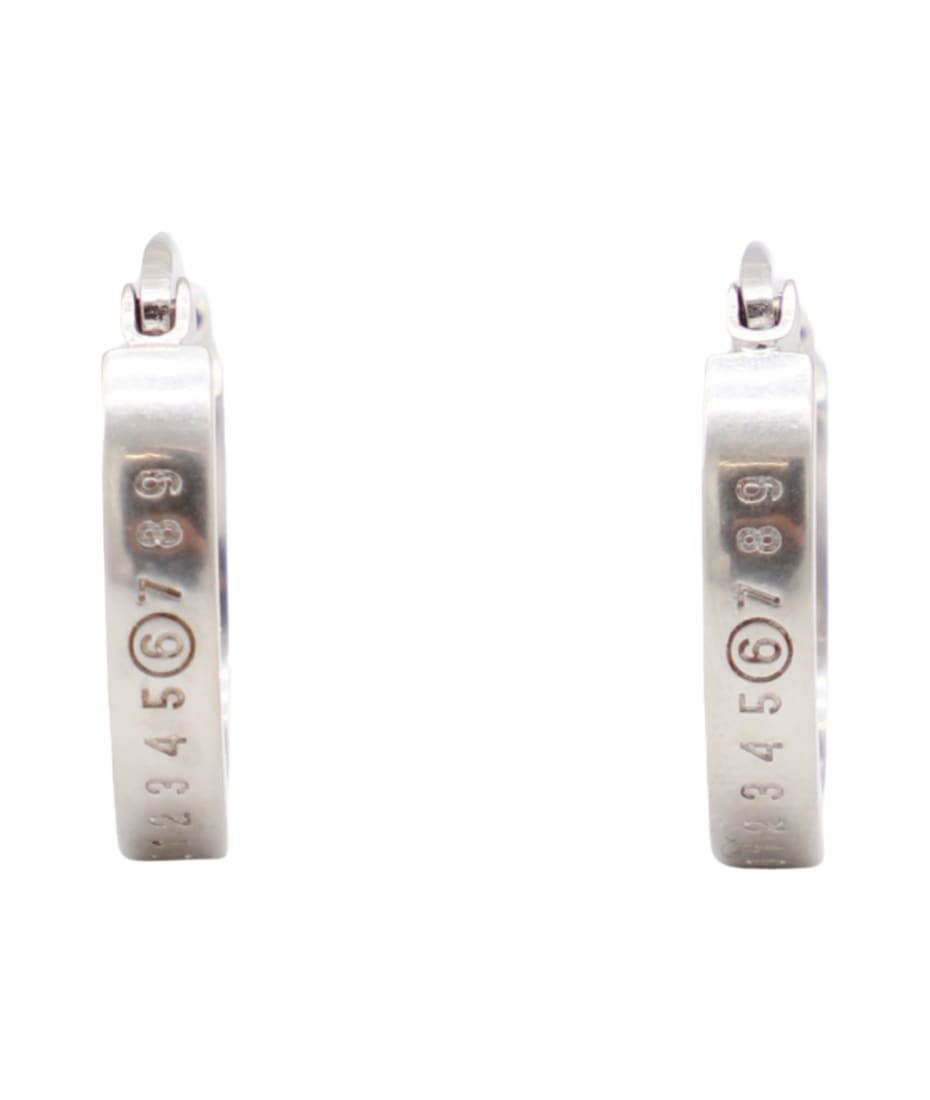 MM6 Maison Margiela Silver Earrings | italist