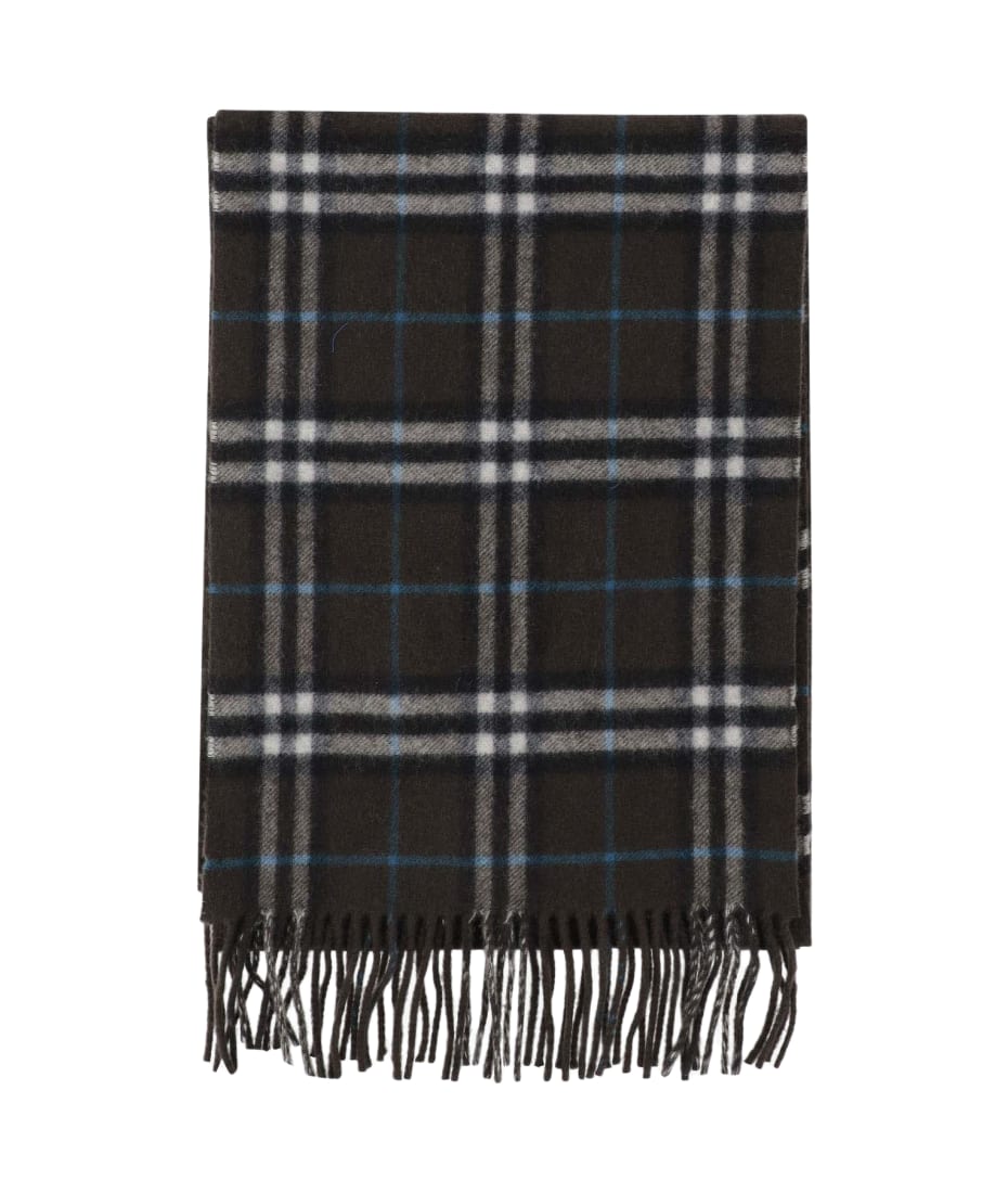 マフラー・ストール Burberry FW24 Embroidered cashmere scarf (8091016 A7025) Burberry Embroidered Cashmere Scarf | italist