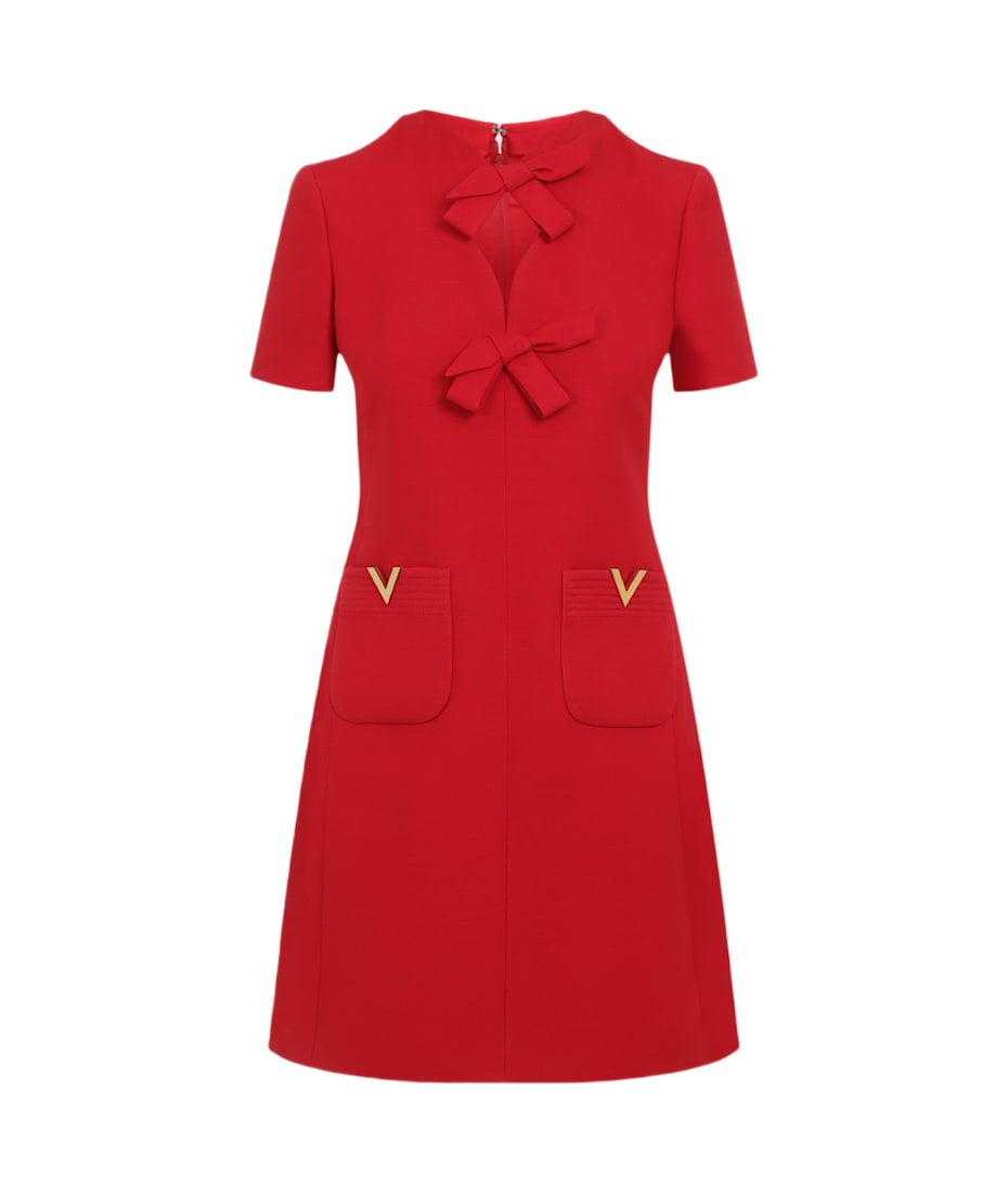 ワンピース Valentino Virgin Wool Mini Dress Valentino Virgin Wool Mini Dress | italist