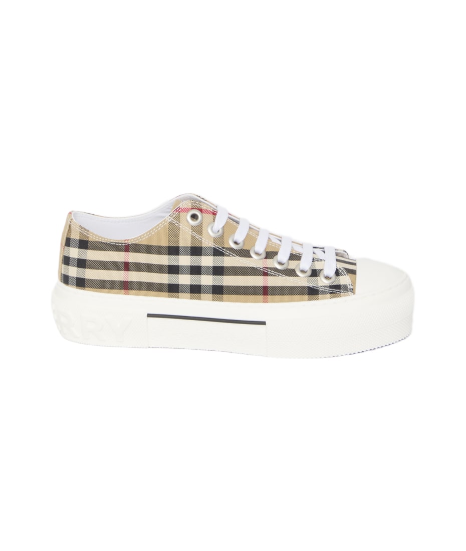【関税＆送料込み】Burberry Lf Blade Sneakers Burberry Low Top Check Sneakers | italist