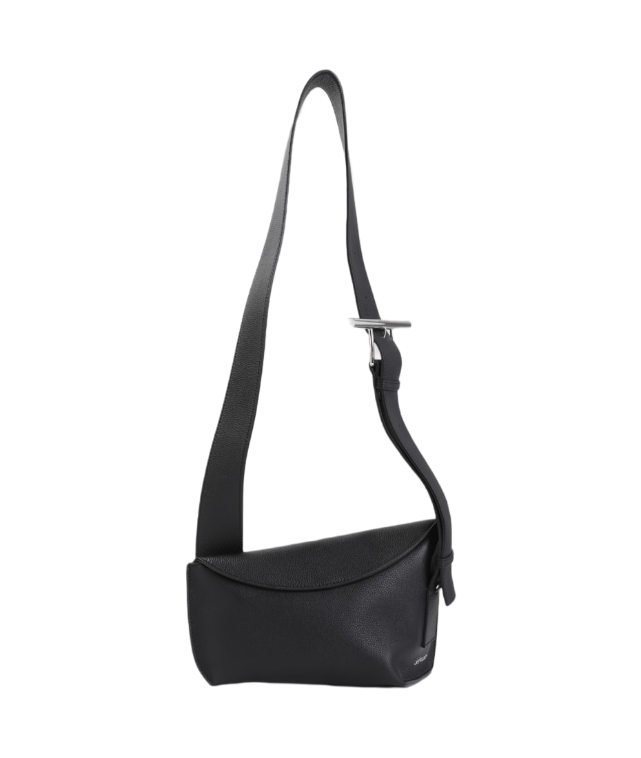 ショルダーバッグ・ポシェット Alexander Mcqueen Black Leather Large Satchel Crossbody Bag Alexander McQueen Black Pebbled Leather Small Padlock Zip
