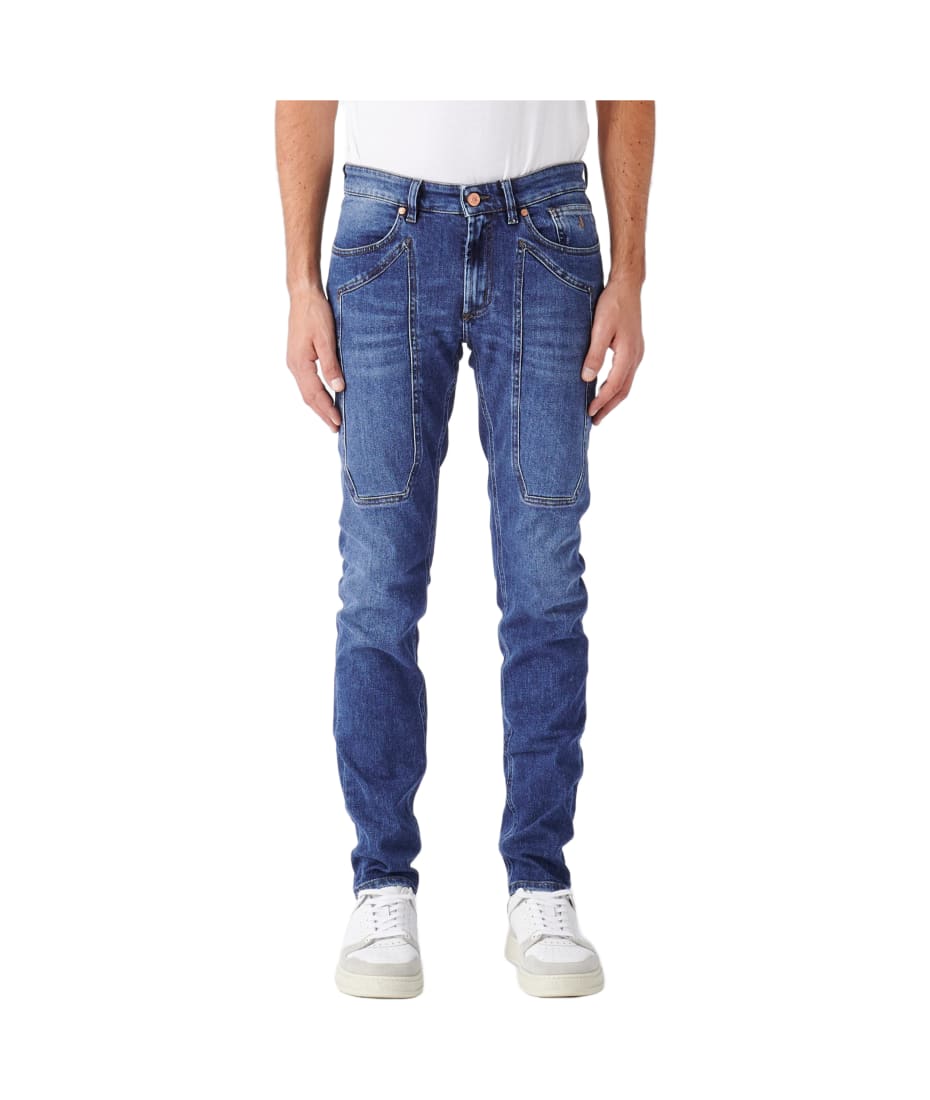 Man Slim jeans JECKERSON john 5tasche toppe juppa077john002 dndtfdeni005