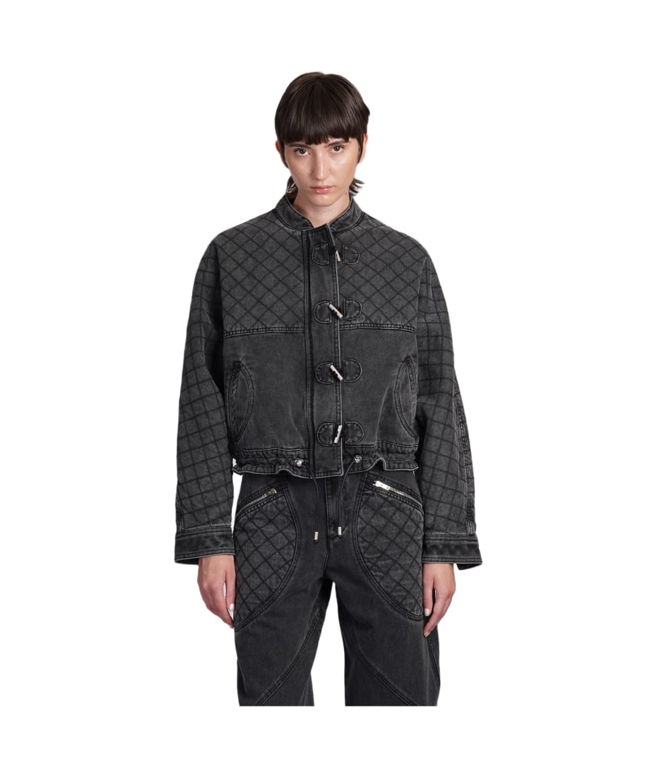 【関税込み】Isabel Marant グレー Celiany デニムジャケット Gray Celiany Denim Jacket by Isabel Marant on Sale