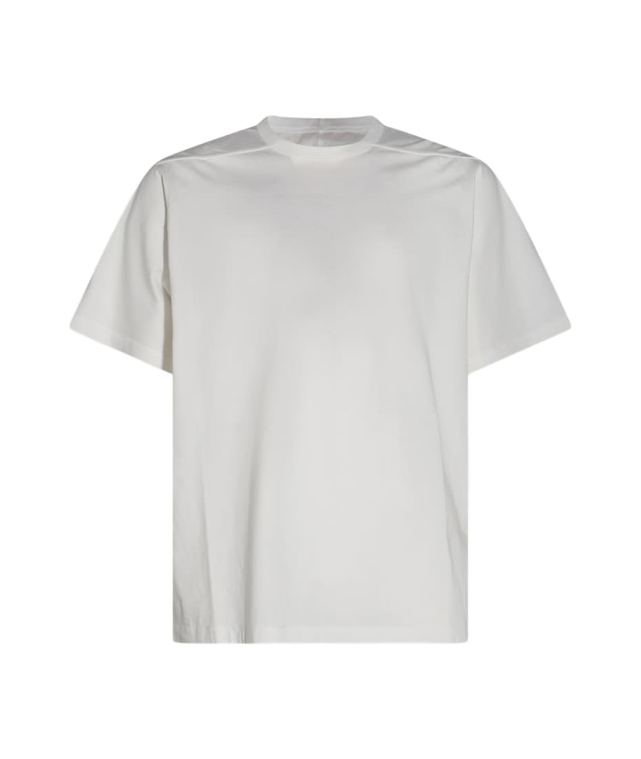 【RICK OWENS】WHITE COTTON T-SHIRT（関税込み） Rick Owens White cotton T-shirt | TheDoubleF