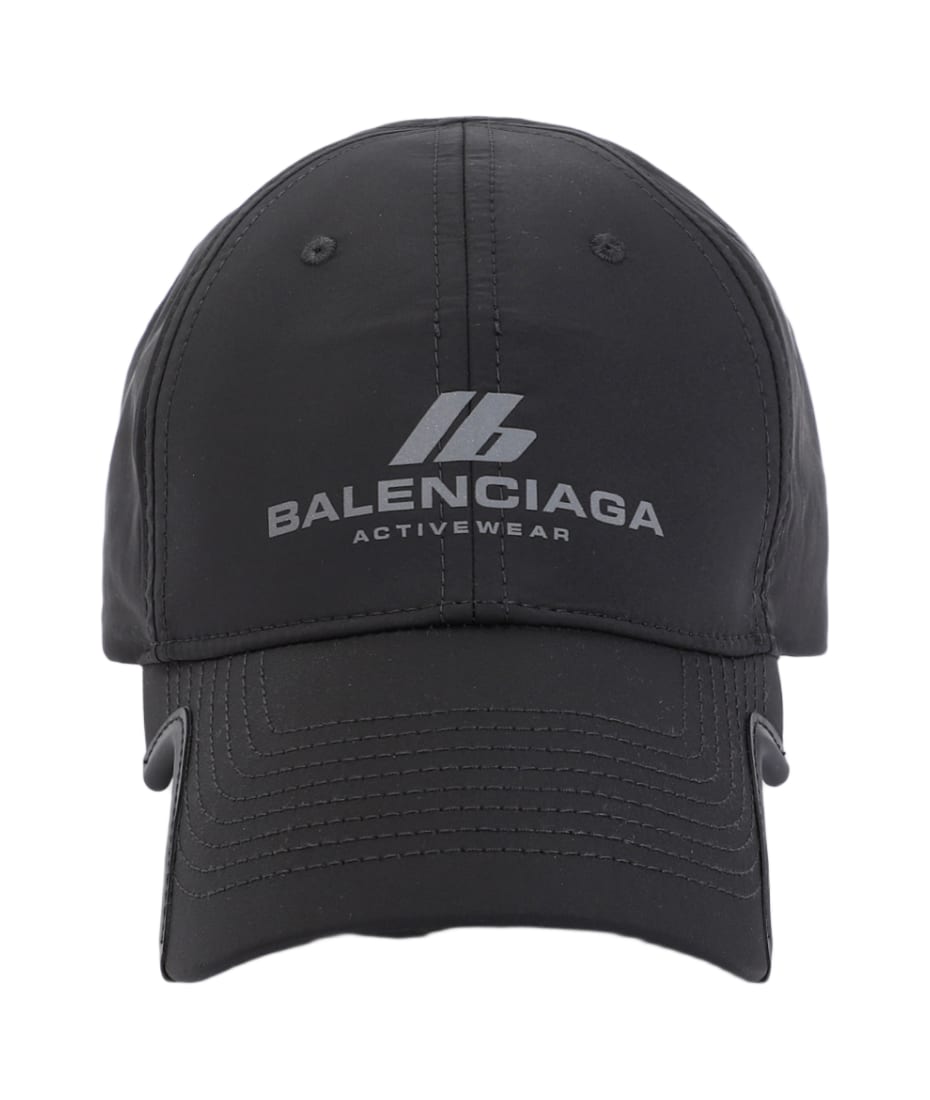 Balenciaga black baseball cap shop
