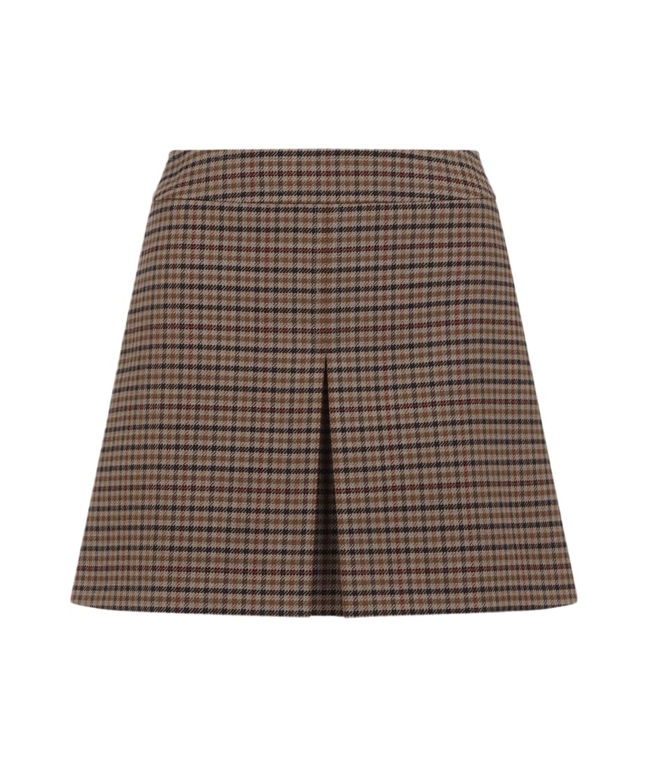 Celine Wool Mini Skirt | italist