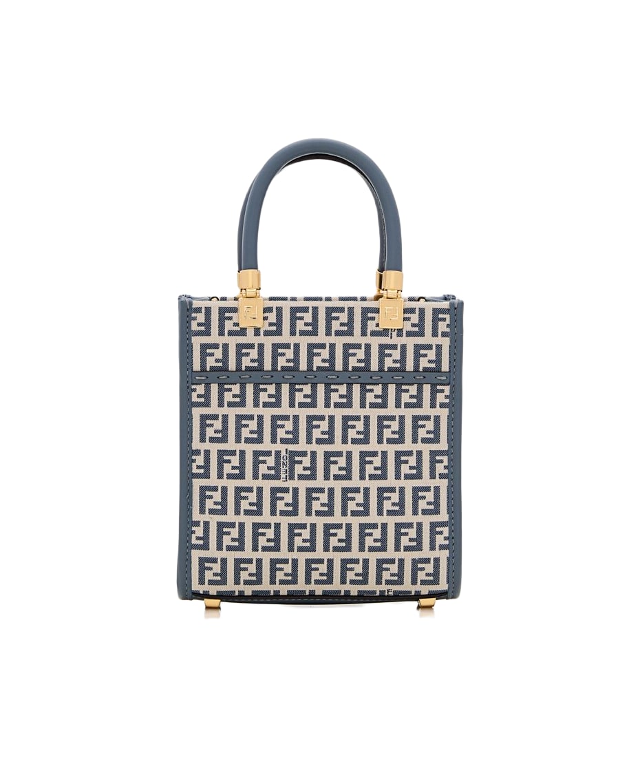 Fendi Ff Jacquard Tote Bag italist