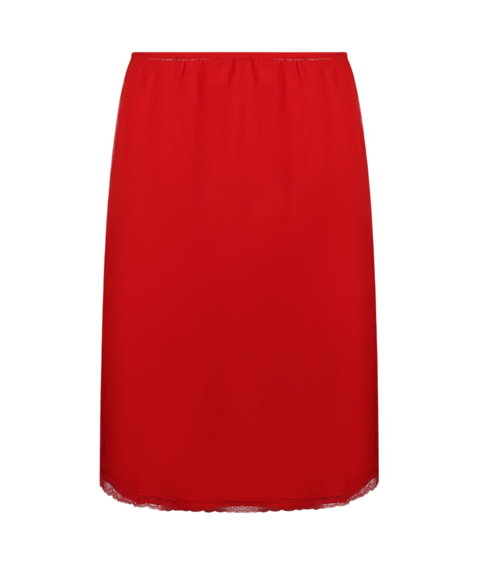 スカート GUCCI FW23 SILK CHIFFON SKIRT (760549 XUAI05735) Gucci Silk Chiffon Midi Skirt – LOZURI®