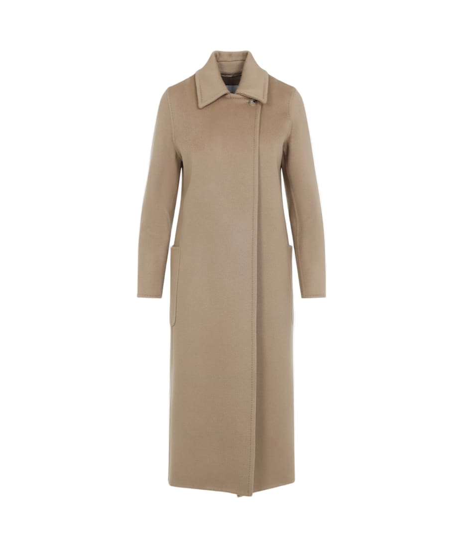 トレンチコート Max Mara 'Artur' Beige Cashmere Coat Beige Coat Artur Max Mara - Vitkac Italy