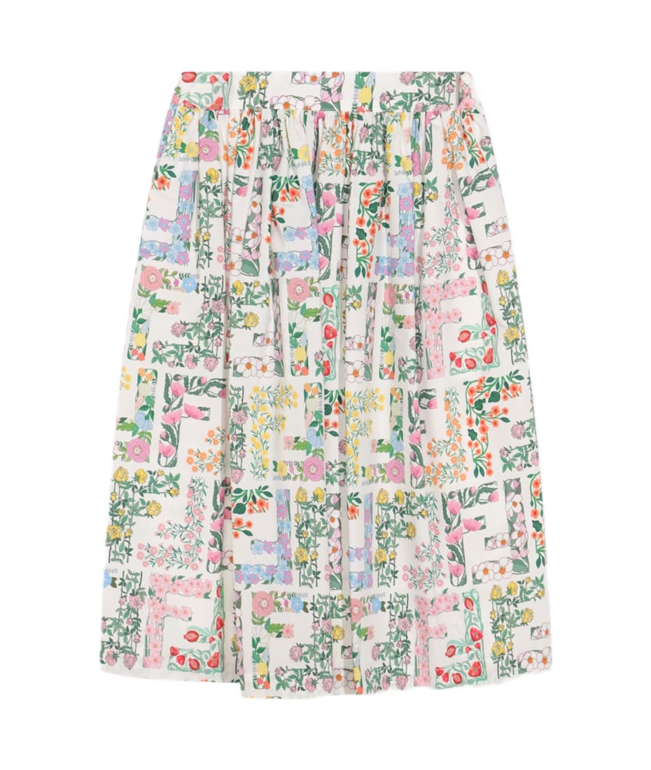 スカート FENDI FF skirt Multicolor Fendi Multicolor Cotton Skirt | italist