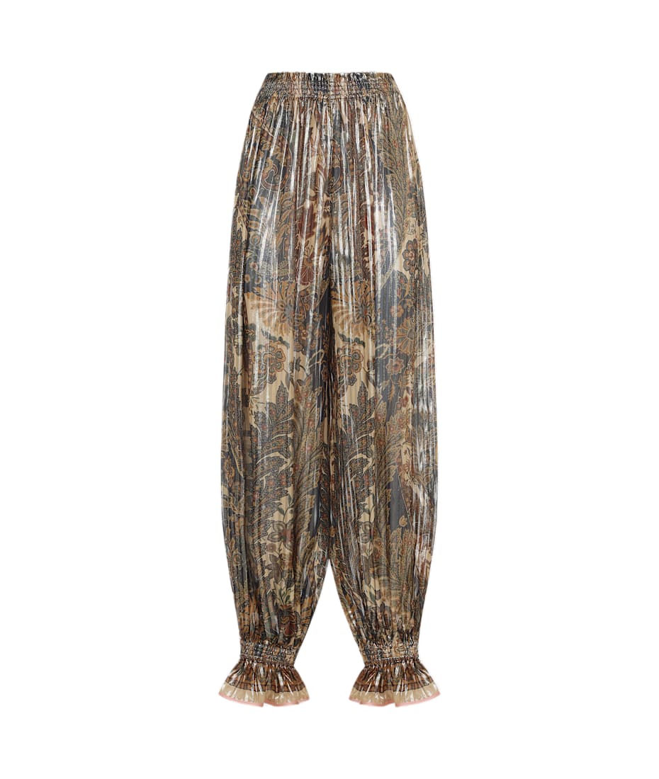 パンツ Valentino Beige Silk Pants Valentino Silk Pants | italist