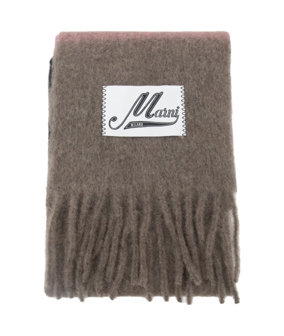【送料&関税込】Marni Beige Wool Scarves Marni Beige Wool Scarves | italist