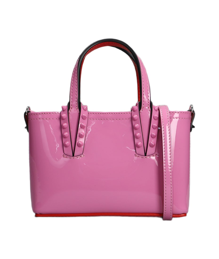 Christian Louboutin Outlet: Loubila bag in patent leather - Pink