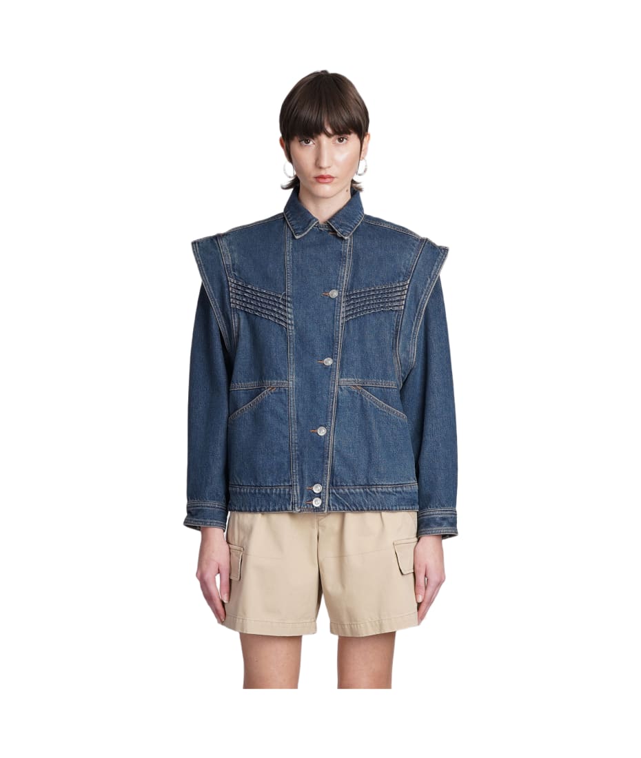 Isabel marant jean jacket best sale