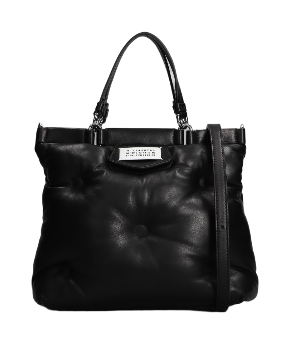 【関税＆送料込み】Maison Margiela Classic Glam Slam Small Maison Margiela Classic Glam Slam small black bag | TheDoubleF