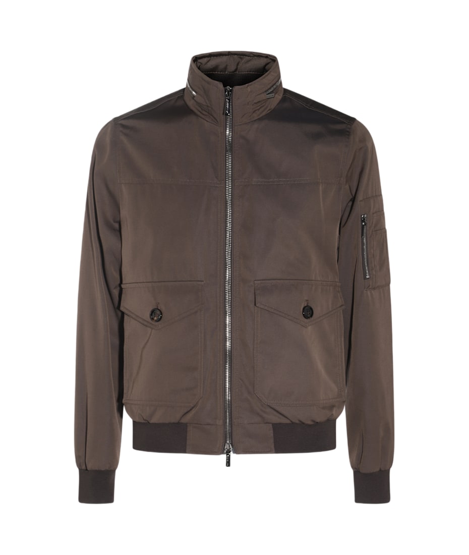 【関送込】MOORER◆CASUAL JACKET Moorer Brown Casual Jacket | italist