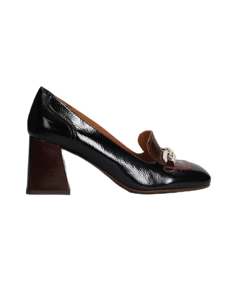 人気を誇る Chie Mihara Sotel Pumps In Black Leather | italist 靴