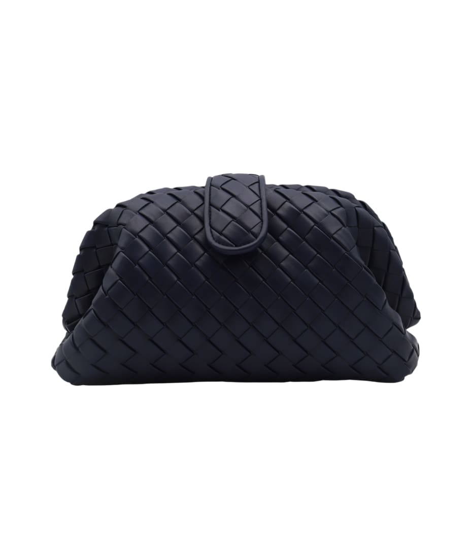 Bottega Veneta Dark Blue Leather Teen Lauren 1980 Bag italist ALWAYS LIKE A SALE