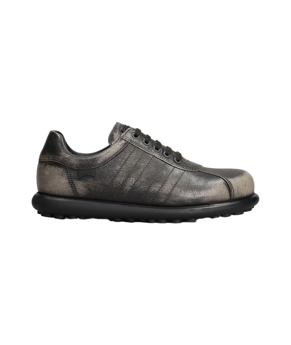 Camper Pelotas Sneakers In Black Leather italist