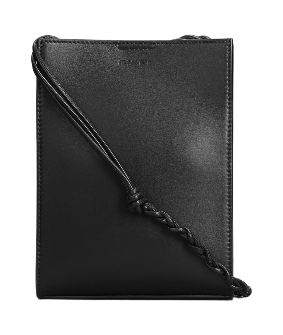 Tangle Sm Shoulder Bag In Black Leather