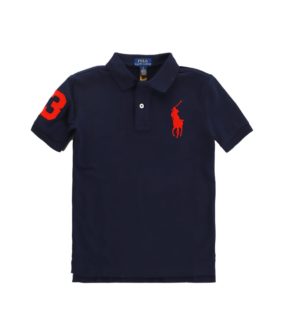 Tシャツ・カットソー Ralph Lauren Polo Ralph Lauren Shirts Blue (710886462 003) Polo Ralph Lauren Blue Cotton Polo Shirt | italist