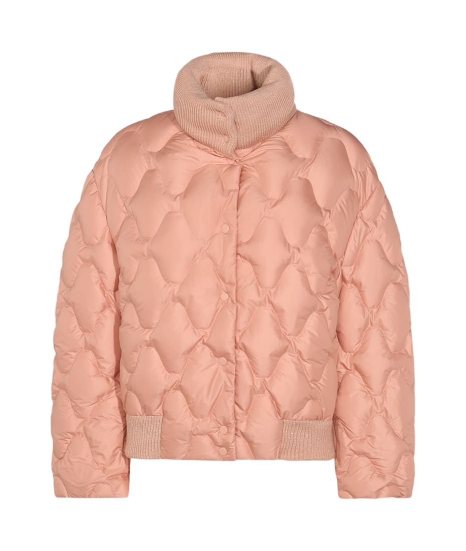 ジャケット FABIANA FILIPPI Woman Jacket Pink CTD215F224 2198 Fabiana Filippi Pink Down Jacket | italist