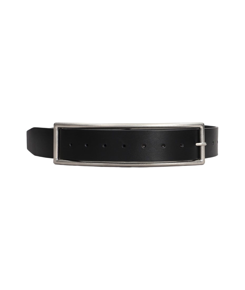 Ann Demeulemeester Belts In Black Leather Women